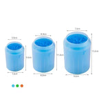 Sizes of the three cups: 5.5, 6.3 and 7.3 cm openings
